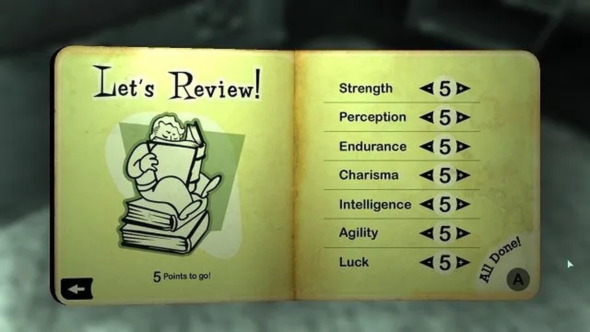 Best Fallout 3 starting stats and how to choose it