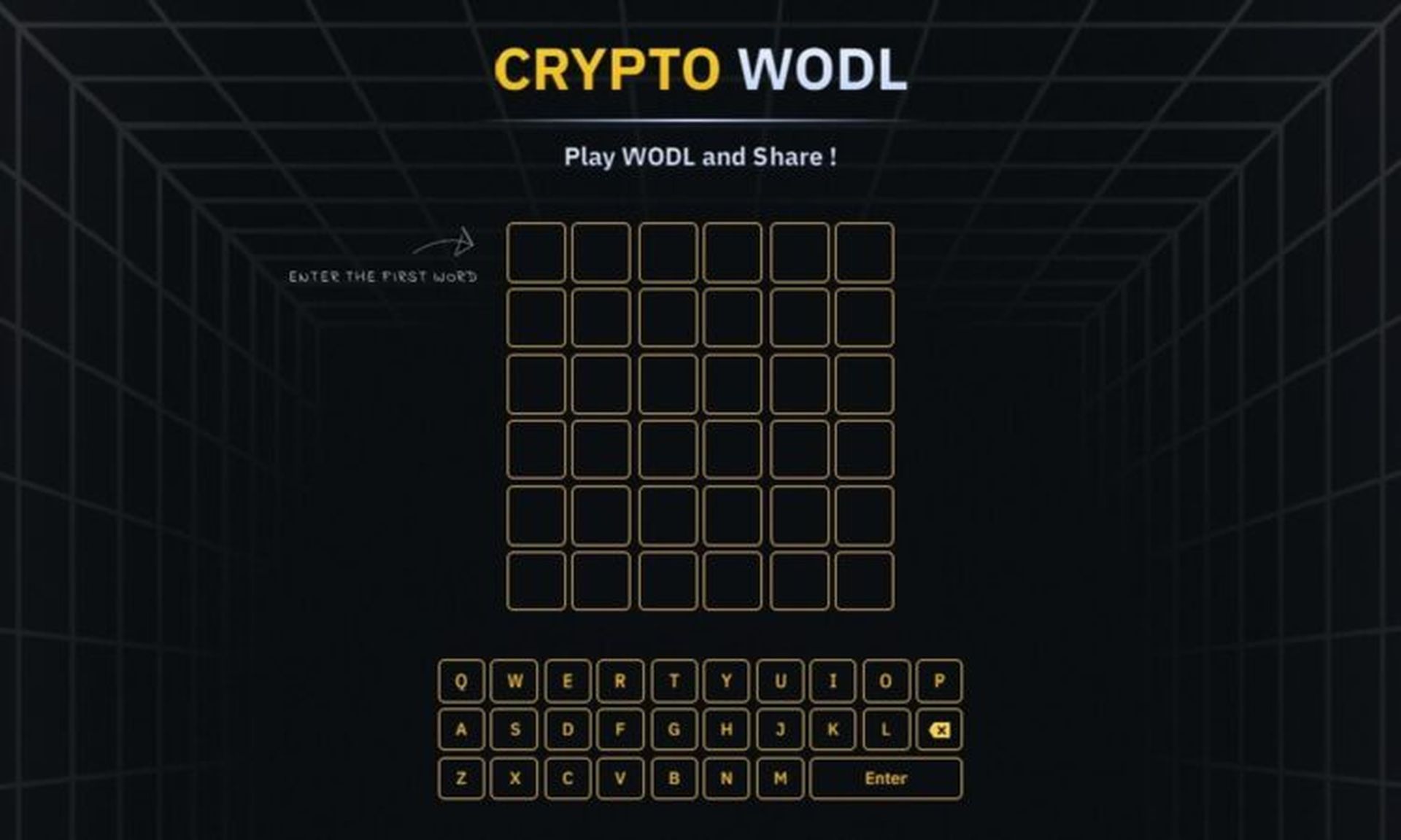Binance Crypto WODL answers must be inserted into their quiz-like box on their site