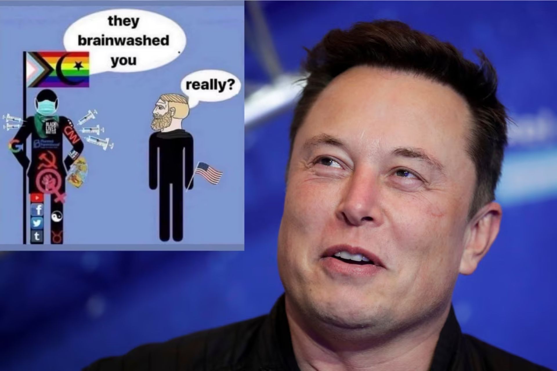 Il tweet sottoposto al lavaggio del cervello di Elon Musk provoca indignazione, ma lui insiste: “Io non sono cis, tu lo sei”
