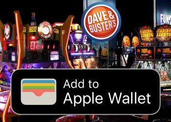How to add Dave and Buster's card to Apple Wallet?