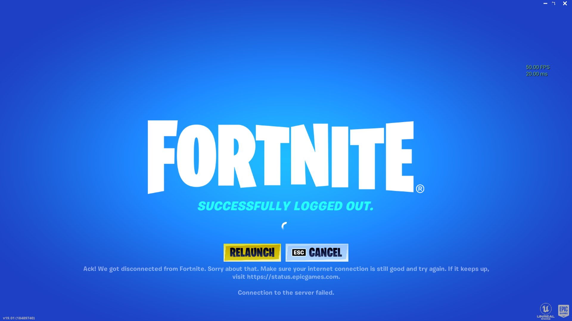 Fortnite successfully logged out error: How to fix it?