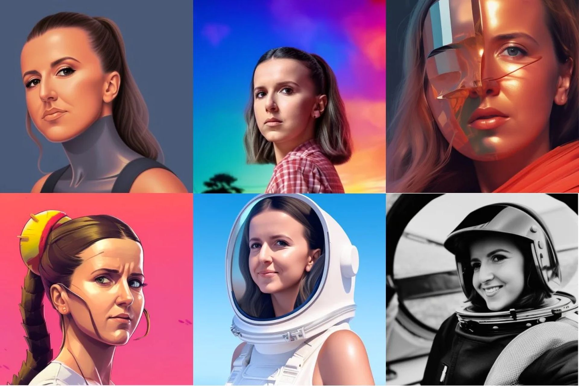 Lensa AI is a great option to be a part of the Instagram AI trend by modifying your AI-generated selfies