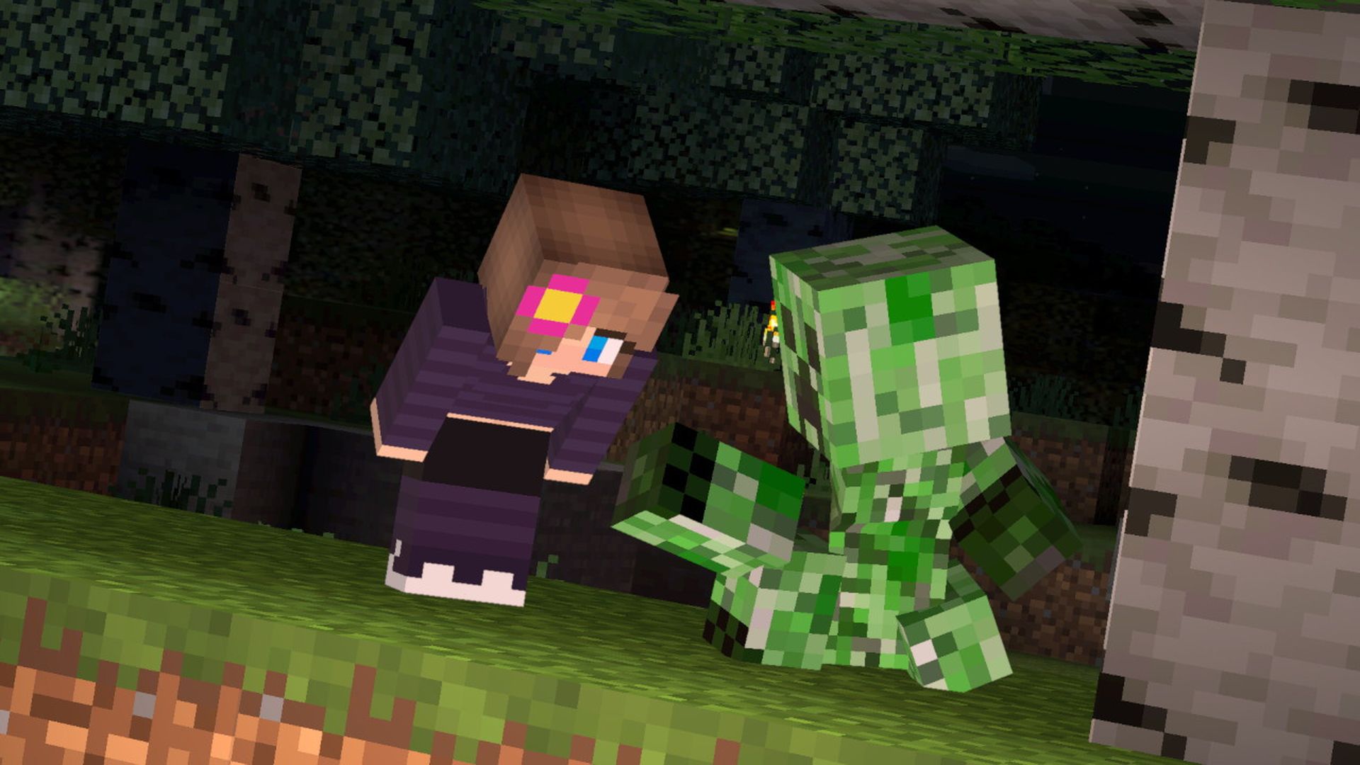 Minecraft Jenny mod lets you have an in-game virtual girlfriend
