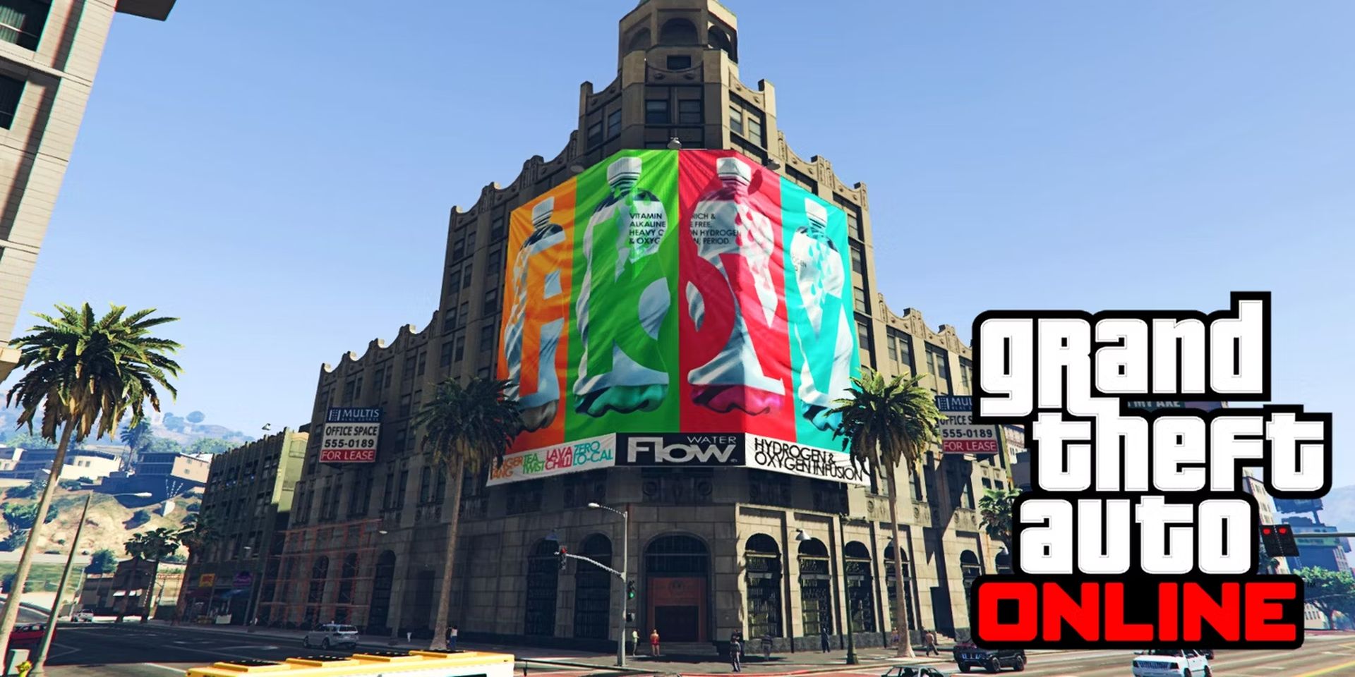 Where is the bank in GTA 5 Online map?