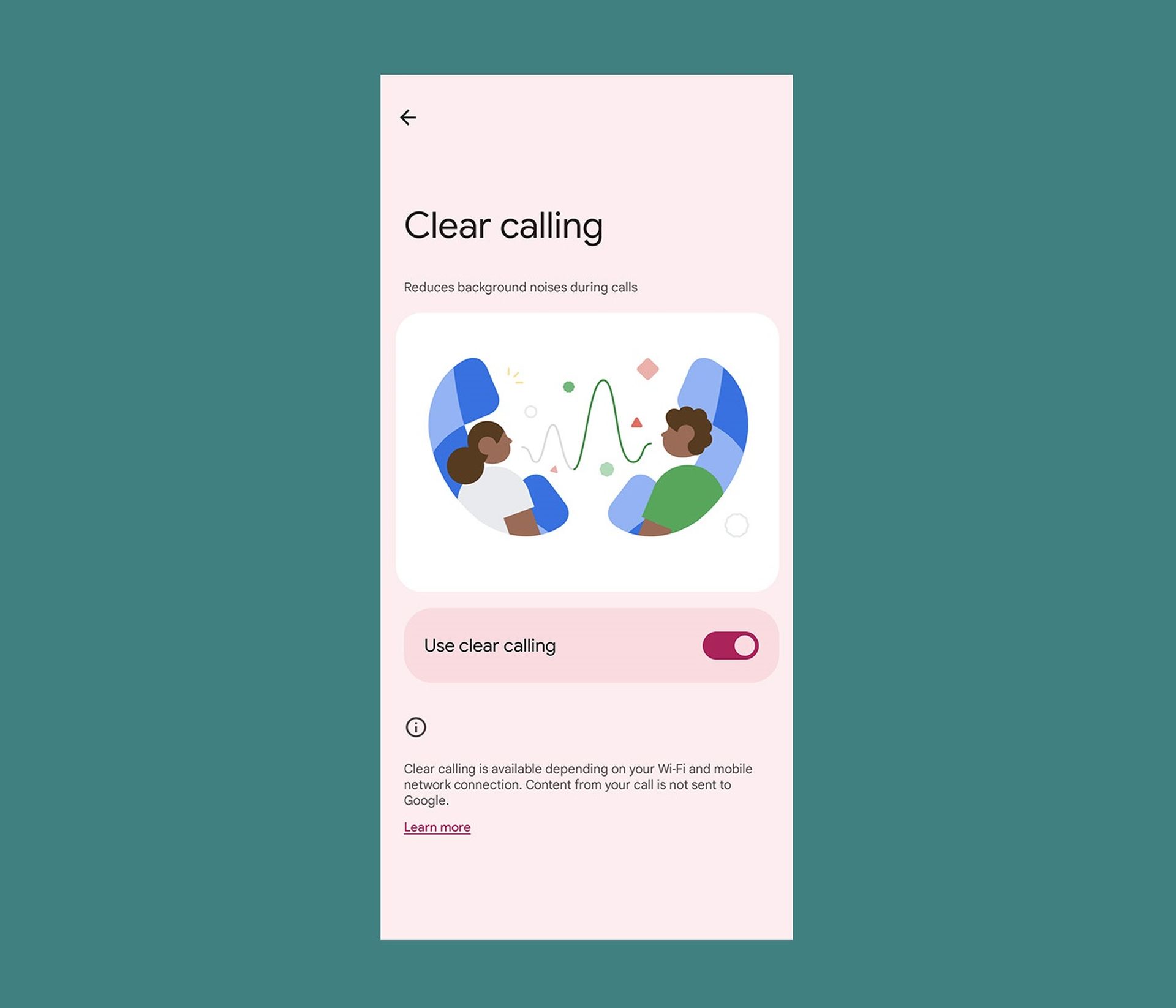 Google Clear Calling을 사용하는 방법은 무엇입니까?
