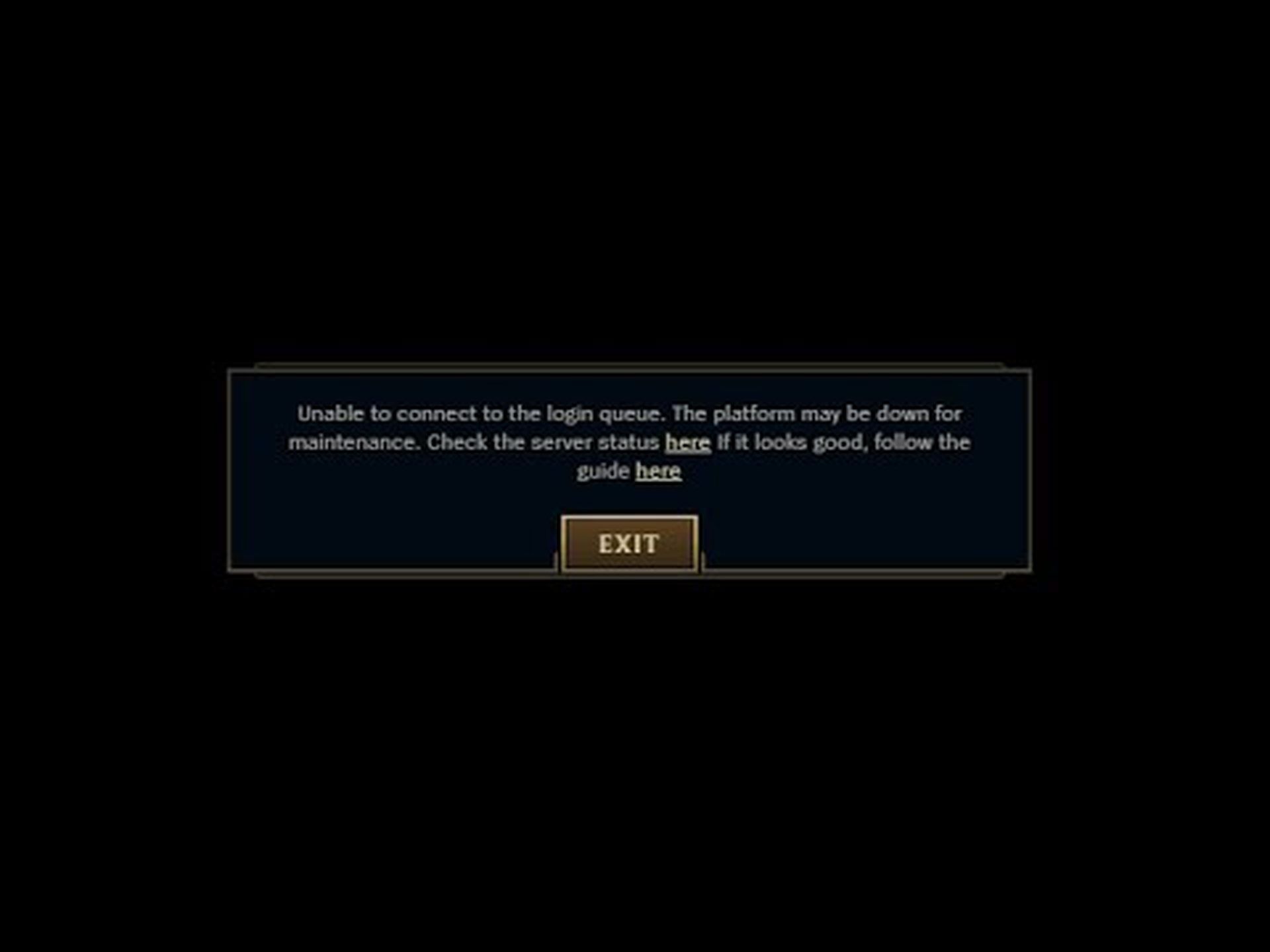 LoL unable to connect to the login queue: How to fix it?
