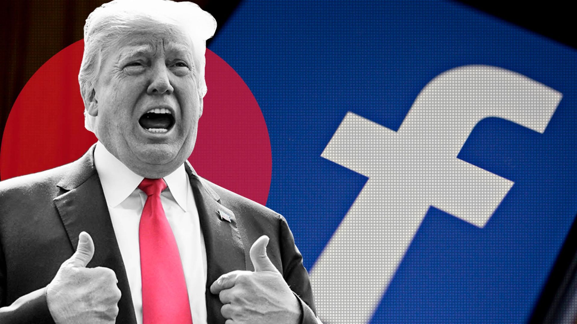 Meta restabelece as contas de Trump no Facebook e Instagram