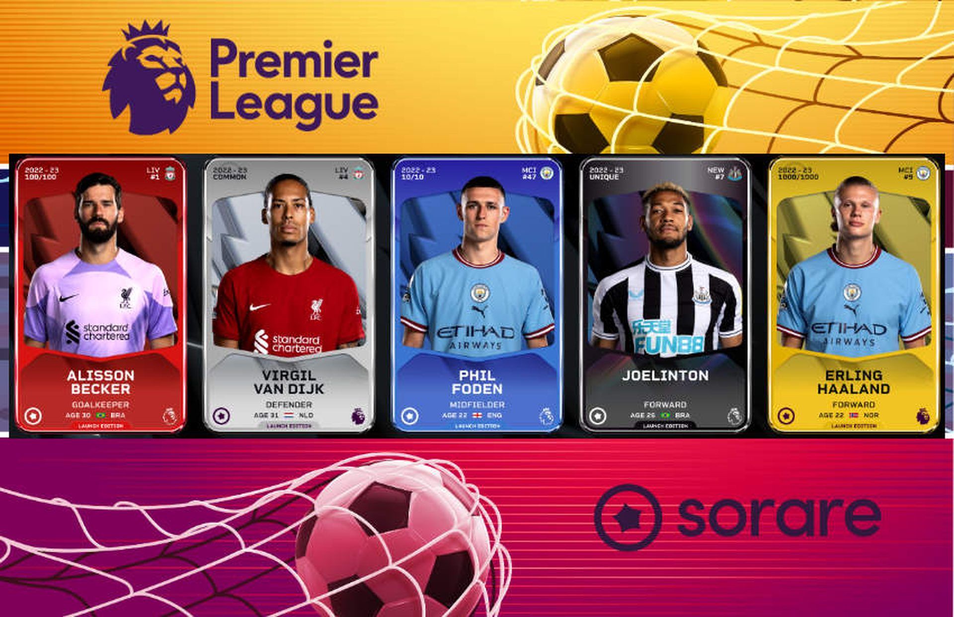 Premier League NFTs are on the way with Sorare
