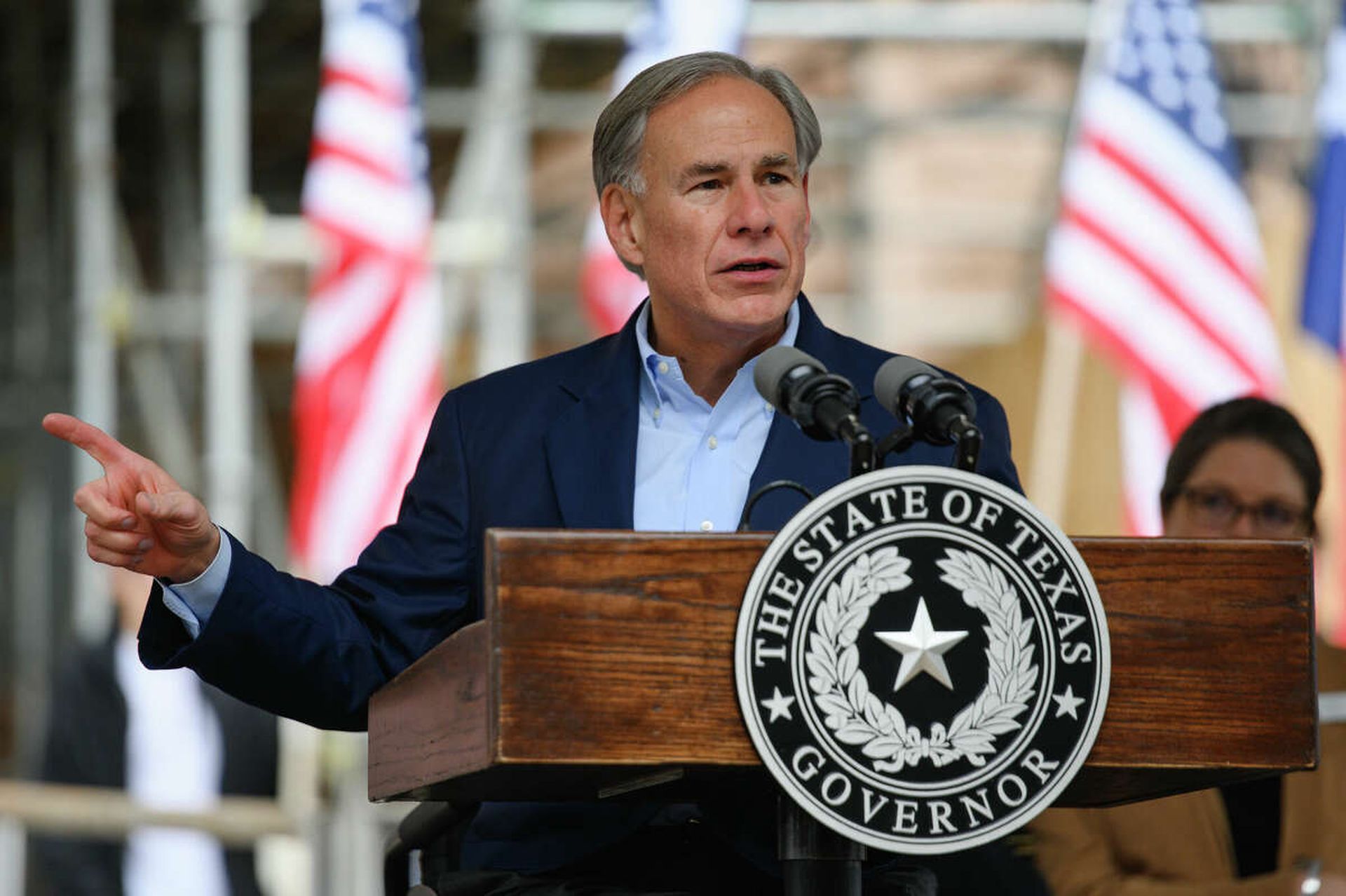 republikański gubernator Teksasu Greg Abbott