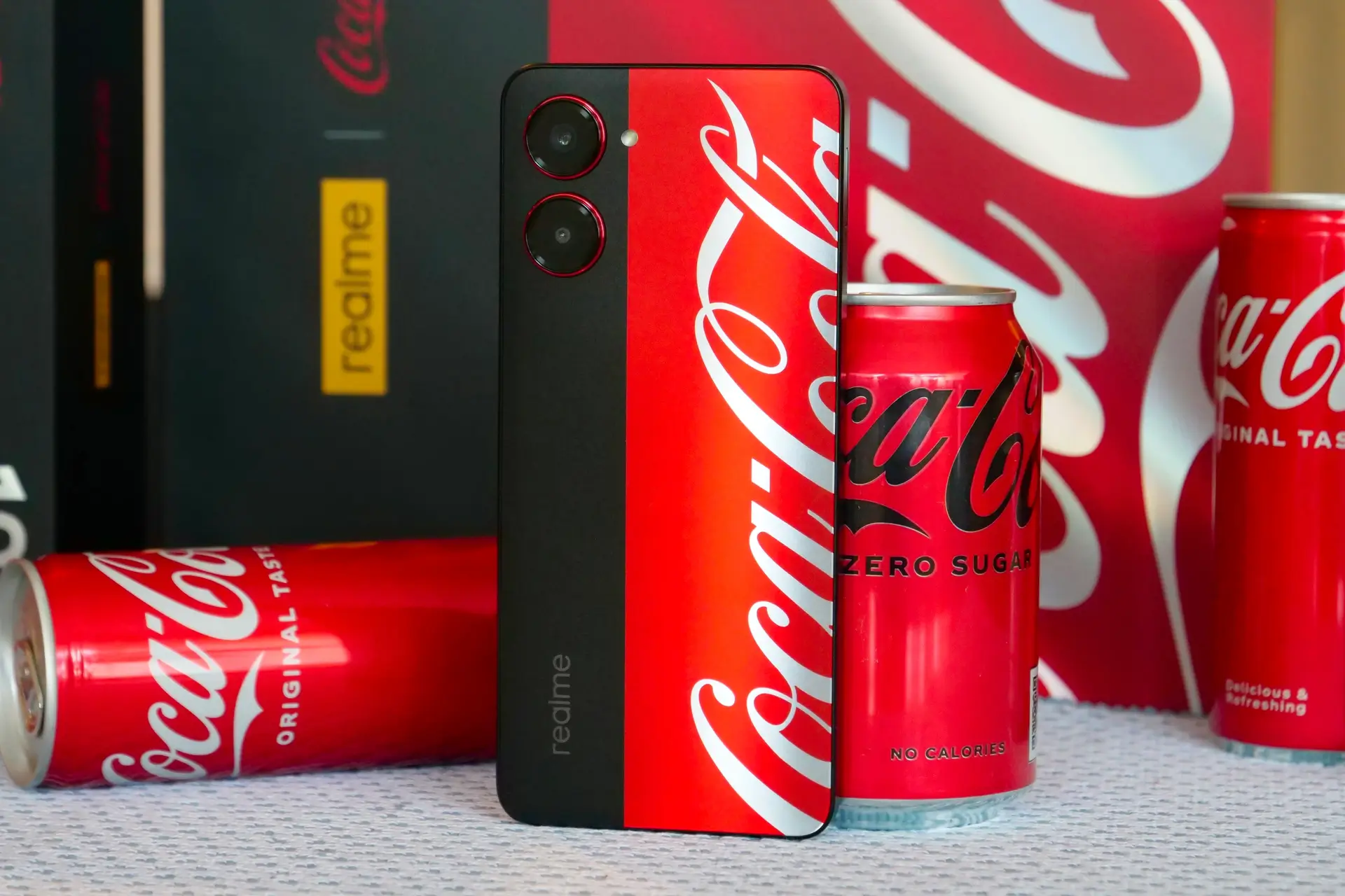 Telefone Coca-Cola: especificações e preço do Realme 10 Pro Coca-Cola Edition