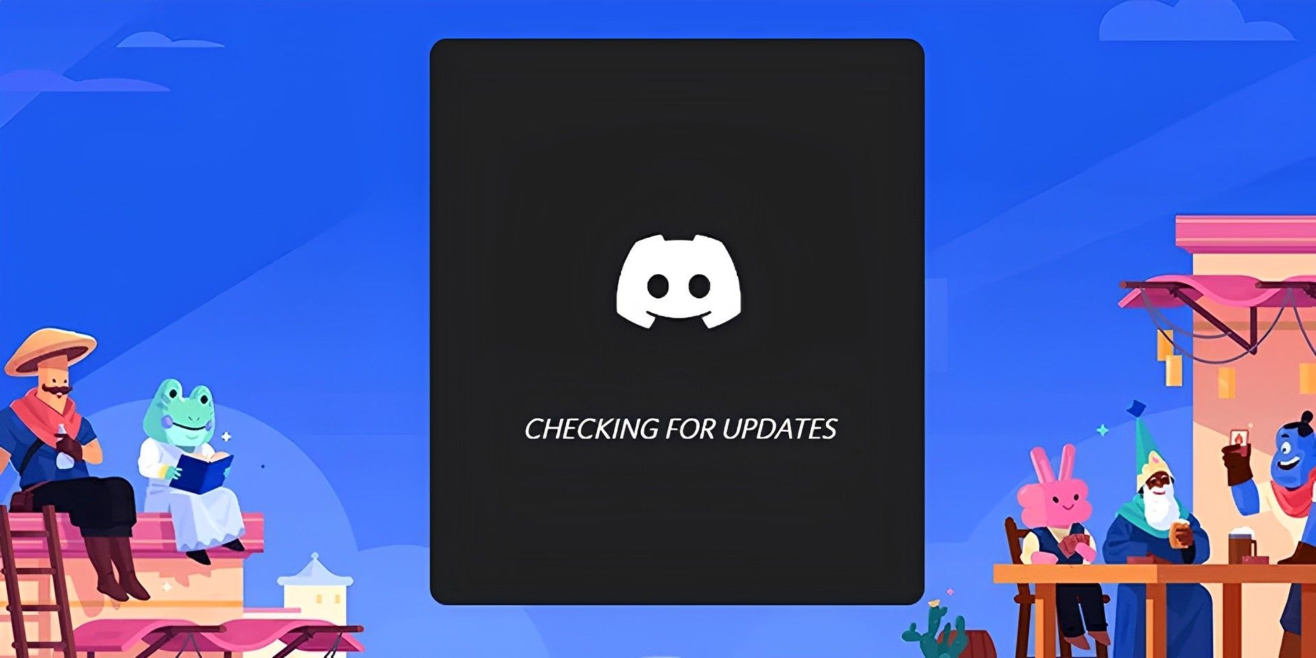 Discord update screen