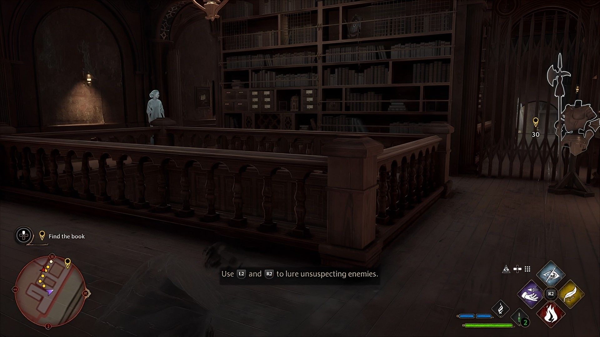 hogwarts legacy secrets of the restricted section