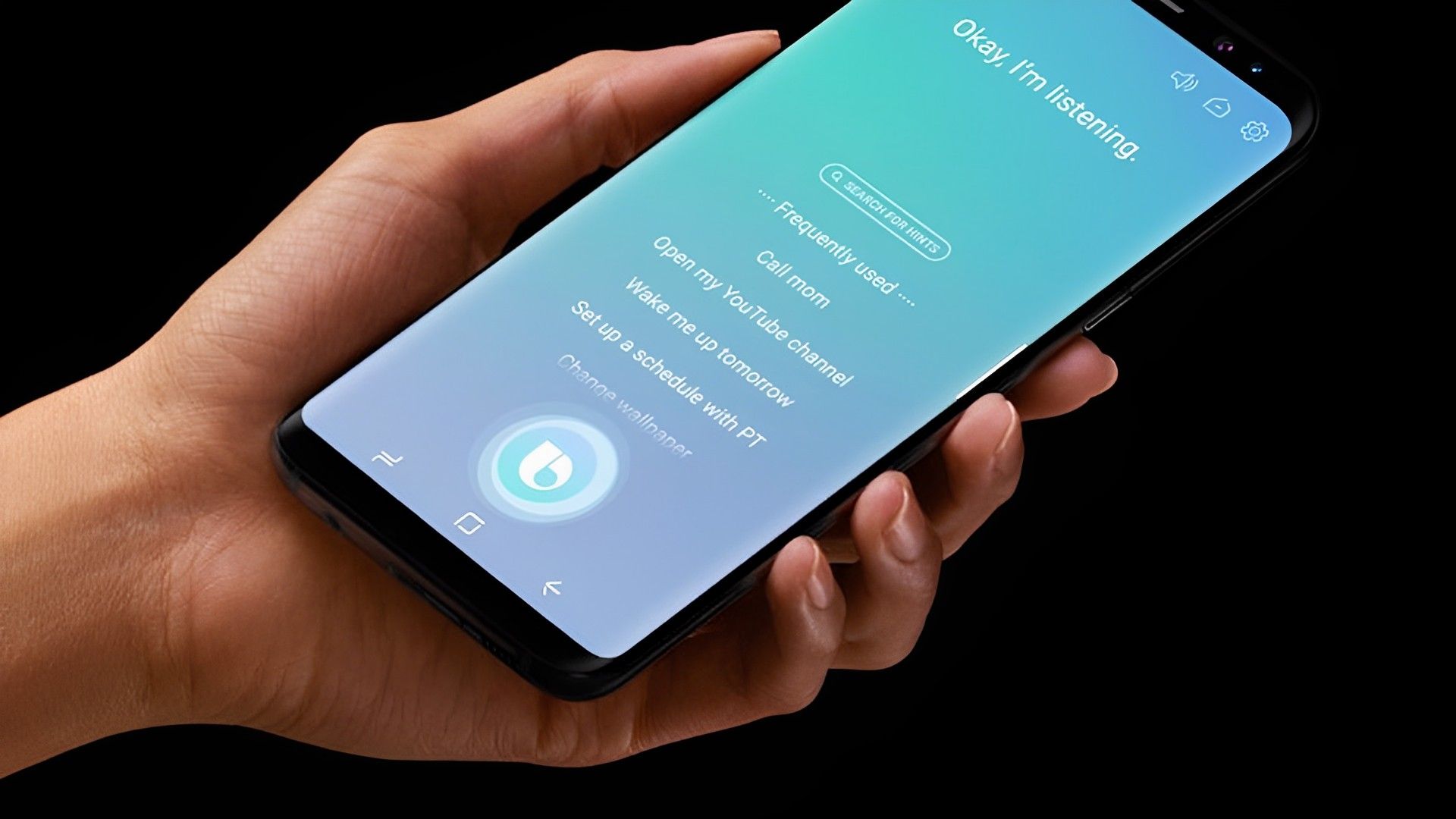 how to use bixby text call