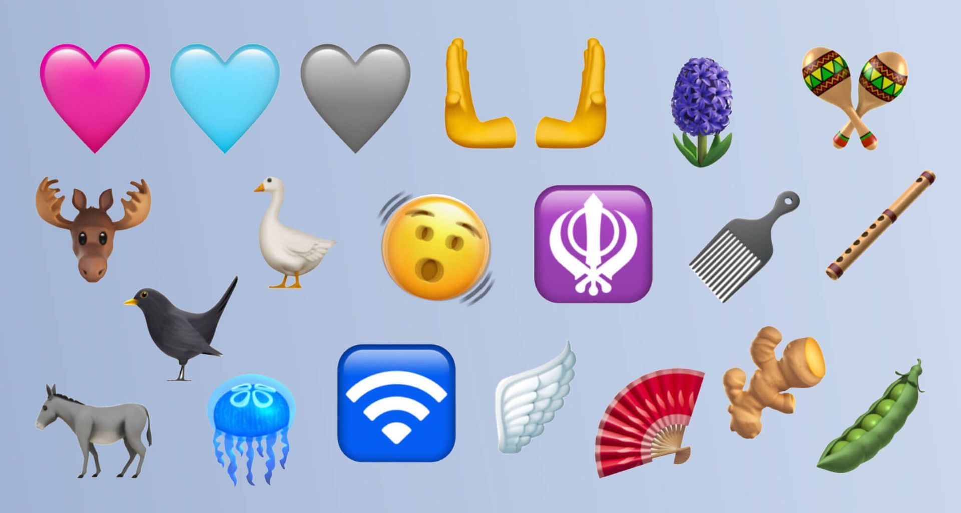 iOS 16.4 nieuwe emoji's