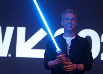 Disney unveiled the real lightsaber at SXSW