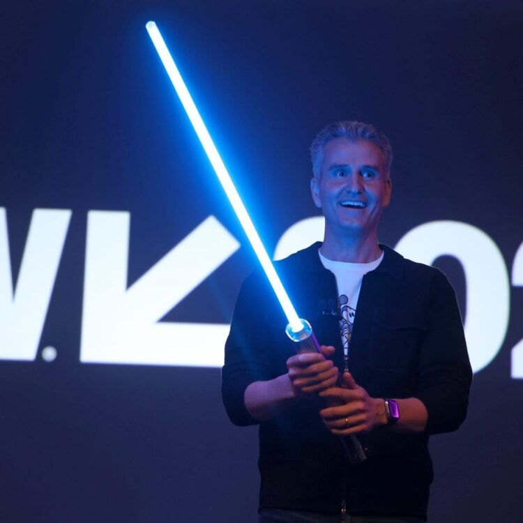 Disney unveiled the real lightsaber at SXSW