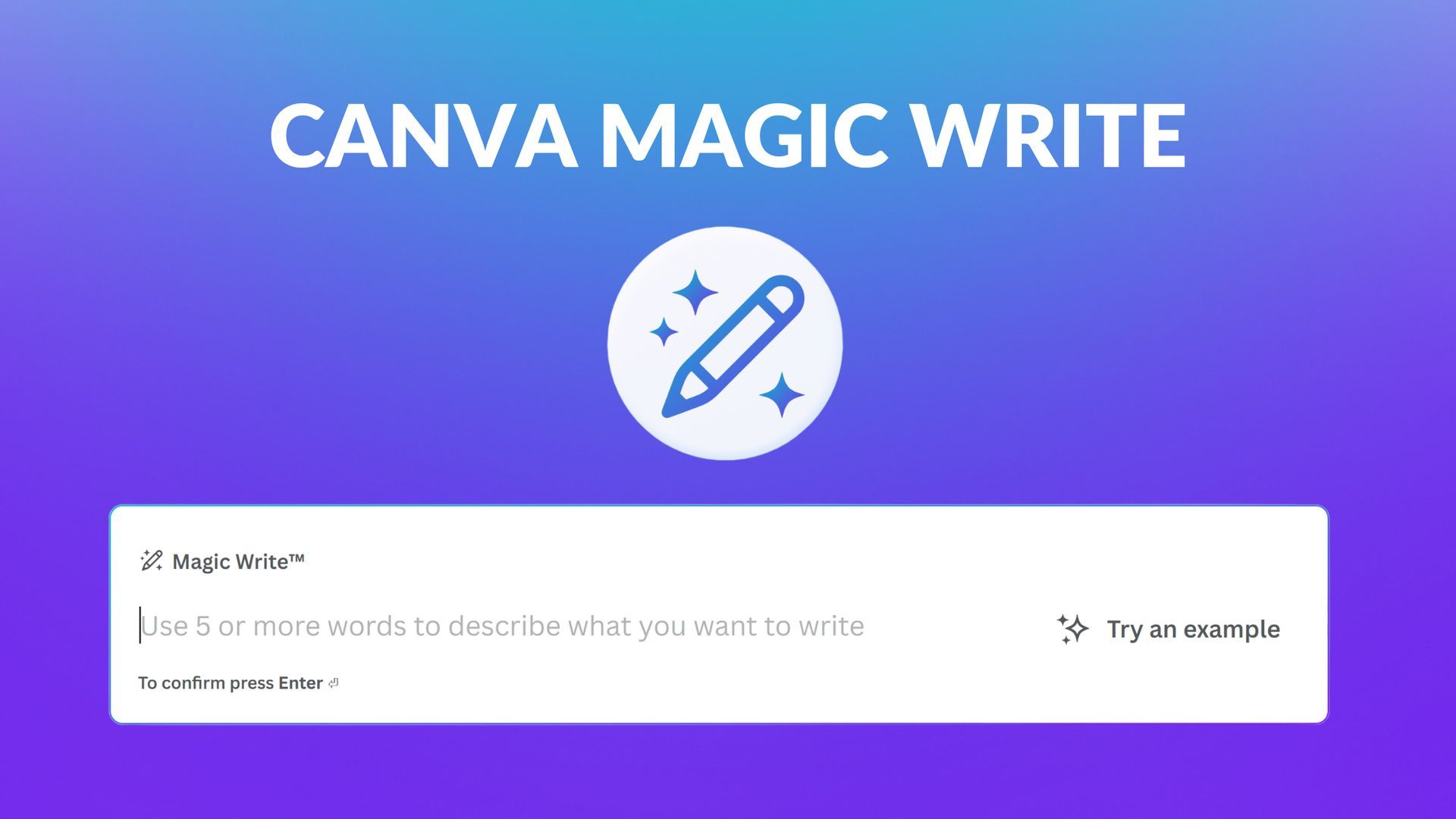 Canva Magic Write gebruiken