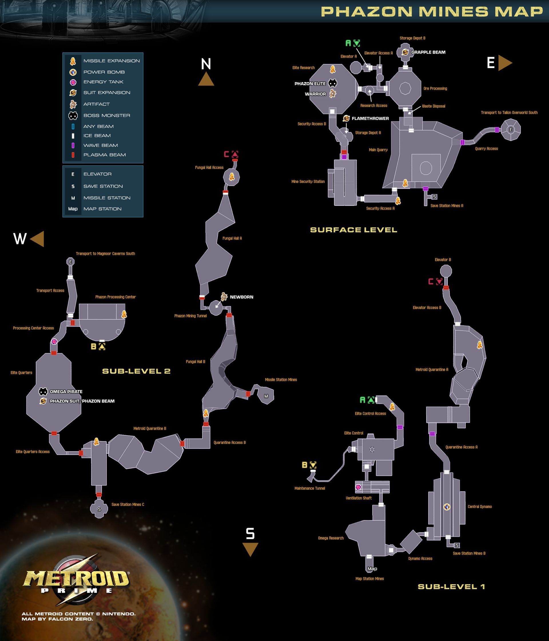 Metroid Prime Remastered item locations