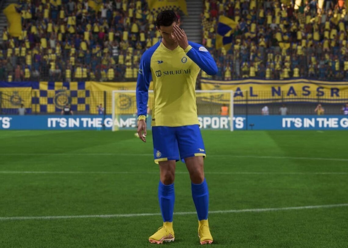 New Ronaldo celebration in Fifa