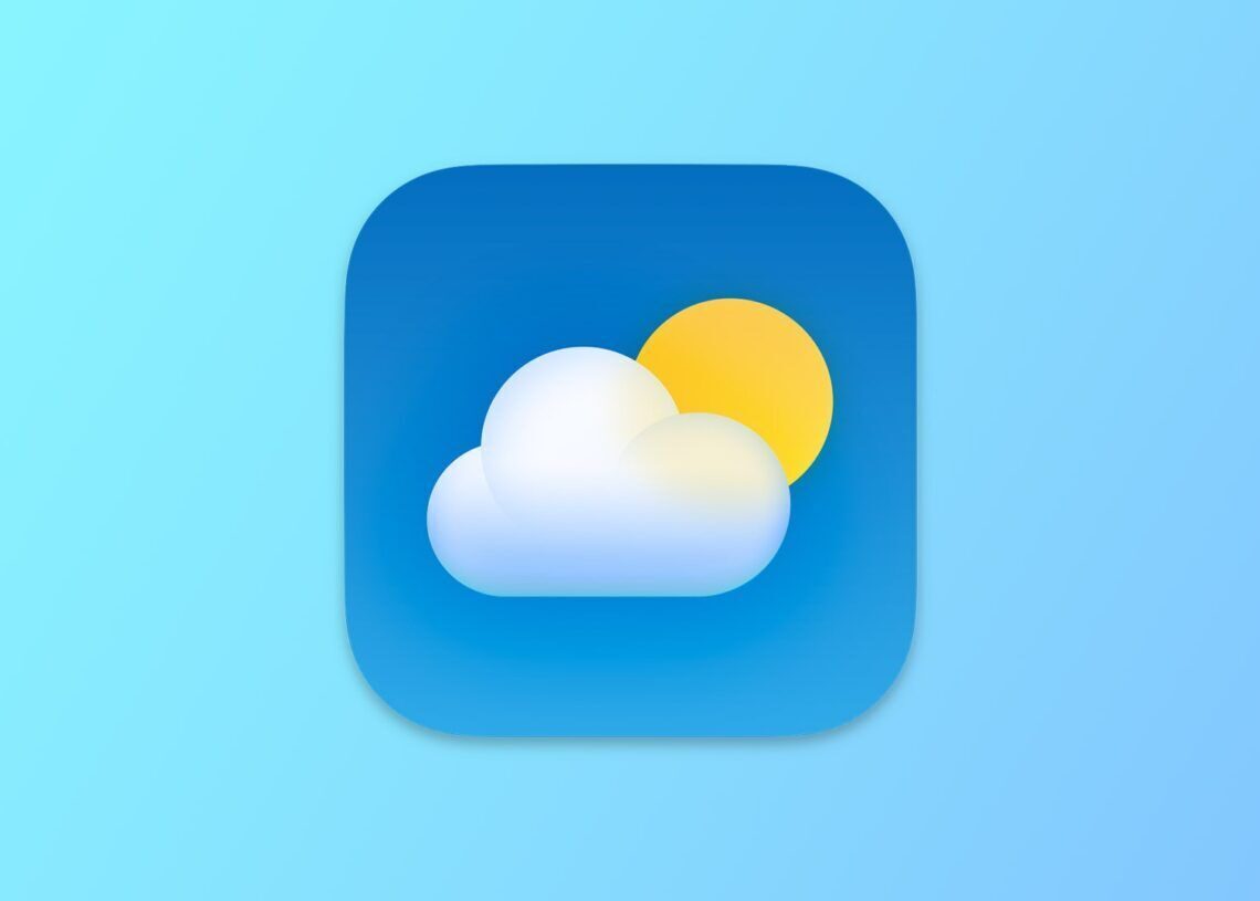 Apple Weather app not working
