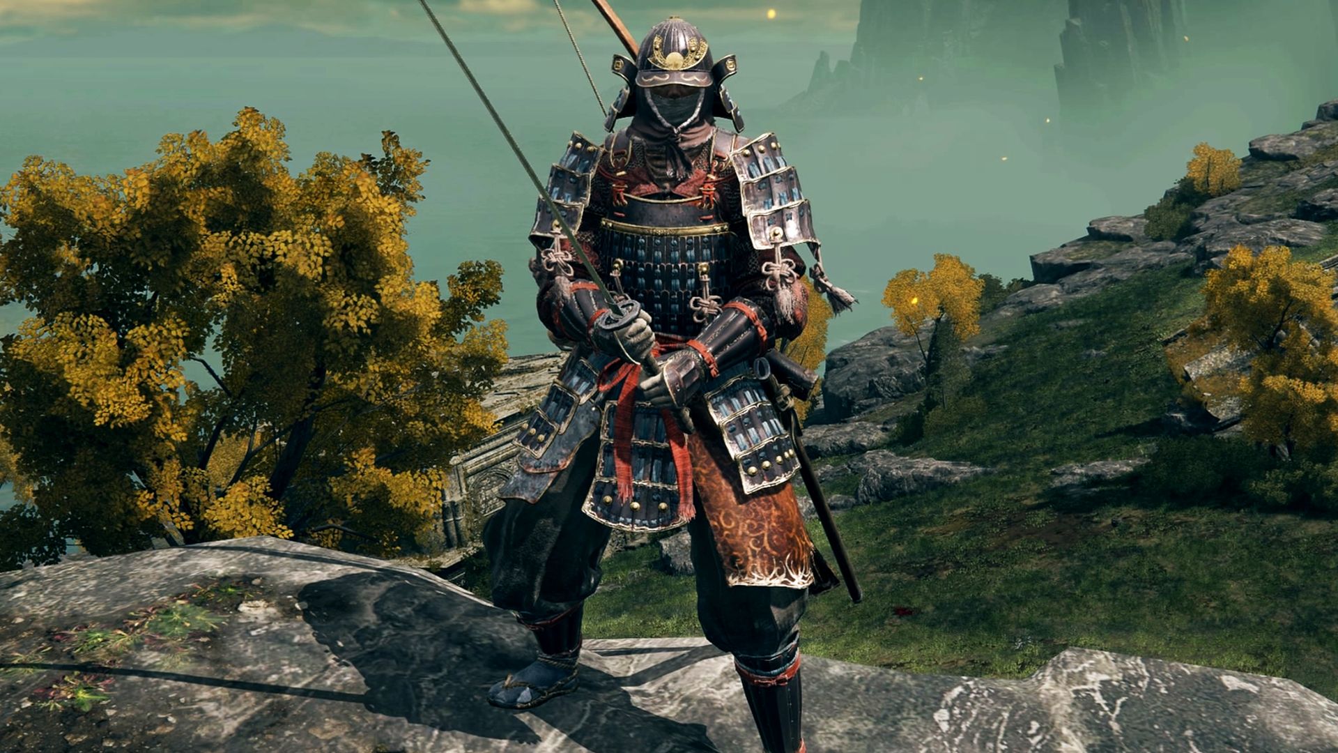 Conjuntos de armadura Elden Ring Samurai