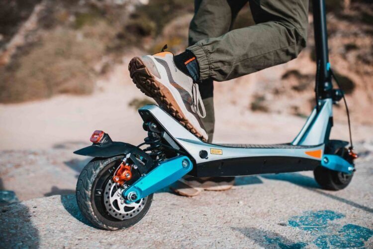 Photo inspiration: Fresh Look at Electric Scooter Technology Advancements Dual Shock Absorption And