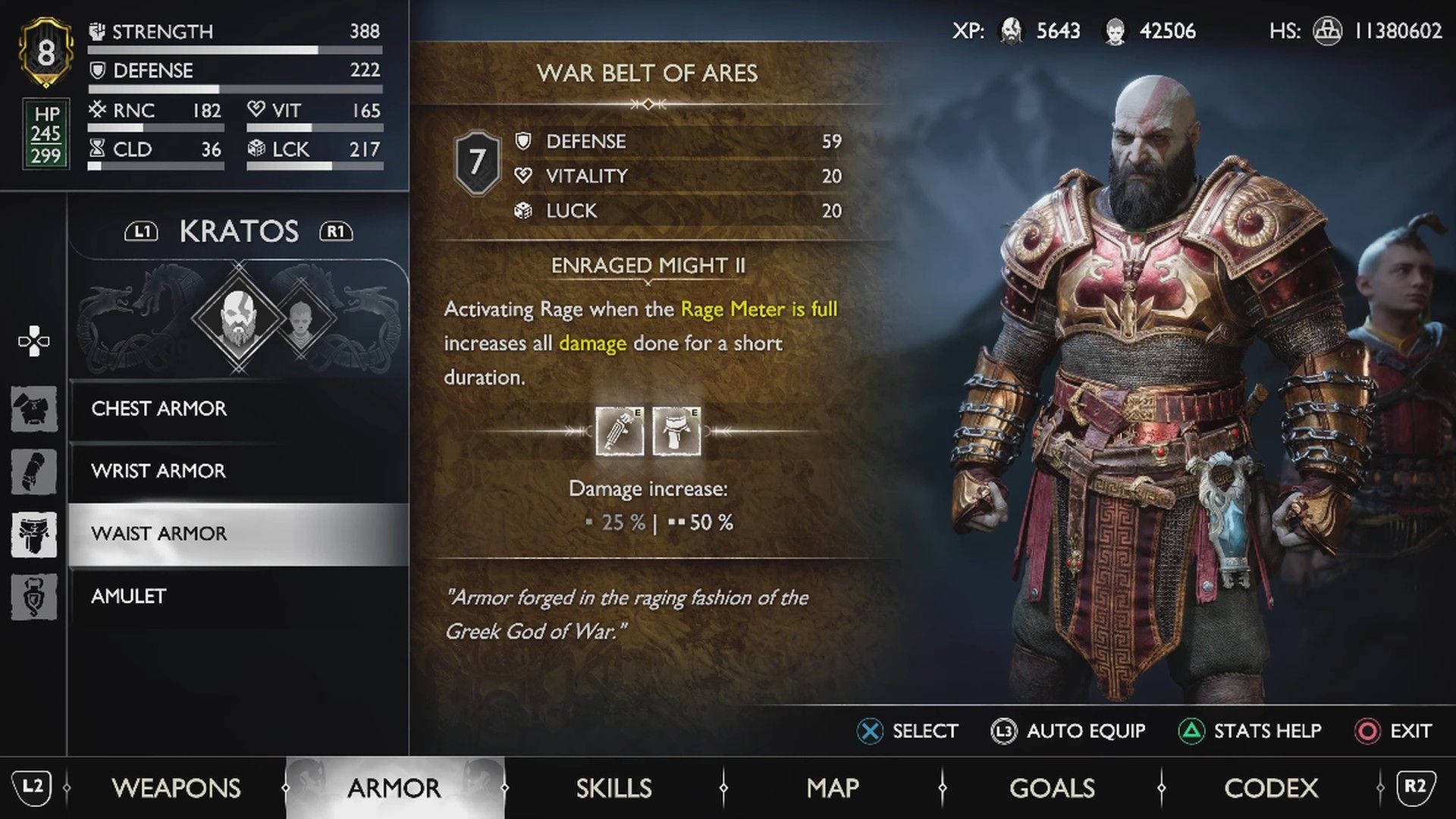 God of War Ragnarok New Game Plus new armors