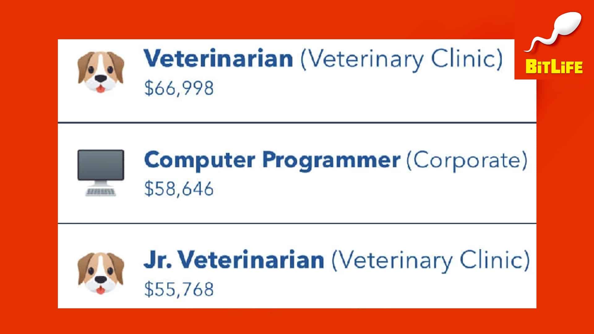How to be a vet in BitLife