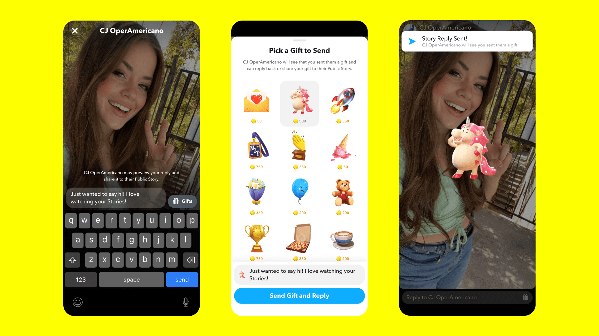 How to use Snap Tokens