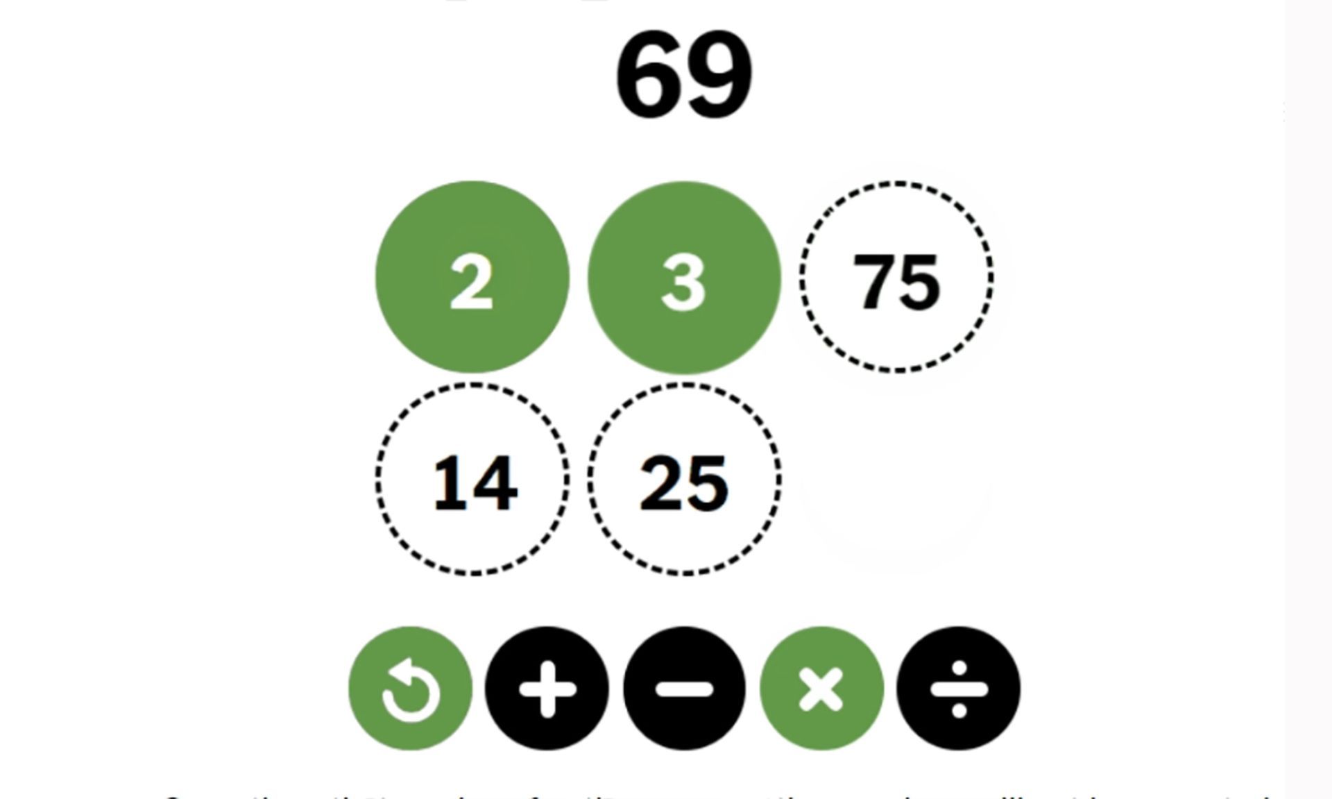 NYT Digits game answers