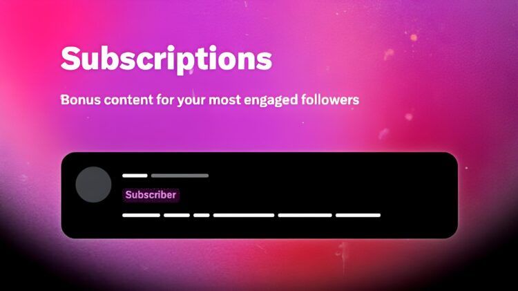 Twitter Creator subscriptions