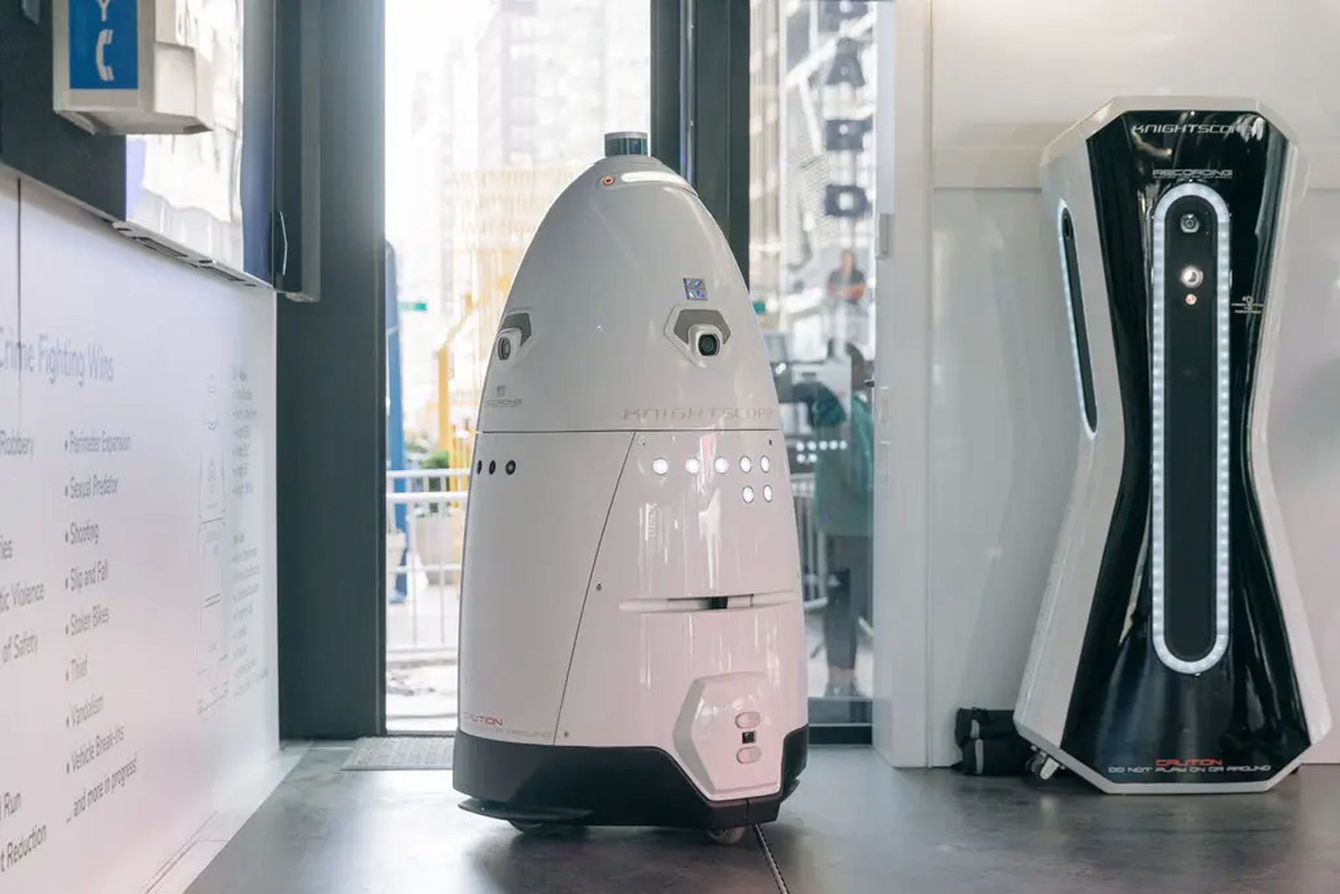 NYC police test crime-fighting robots
