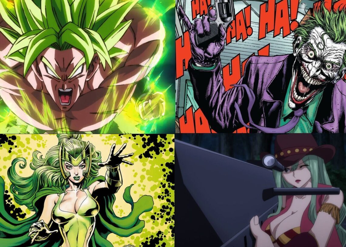 20 best characters with green hair