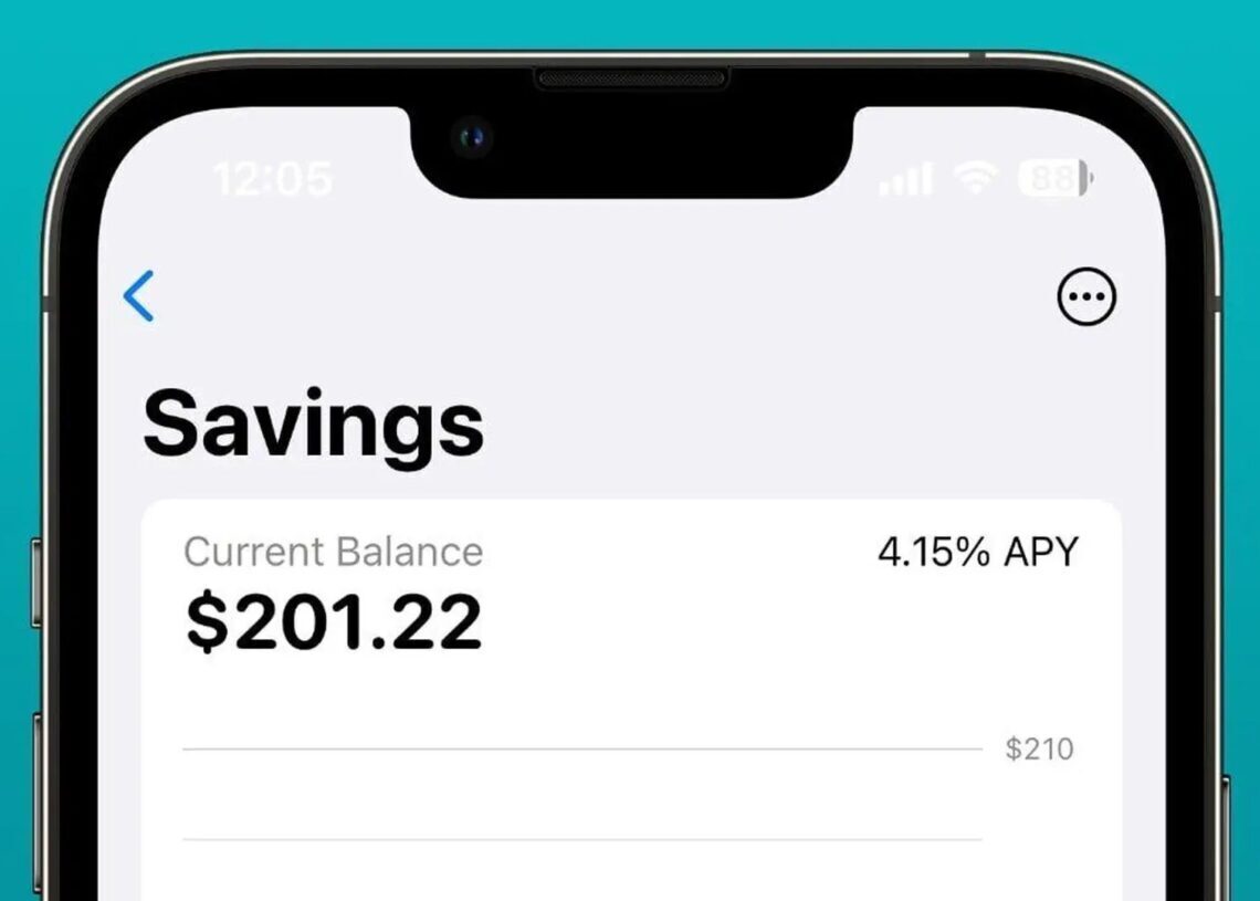 Apple Card Savings account not showing