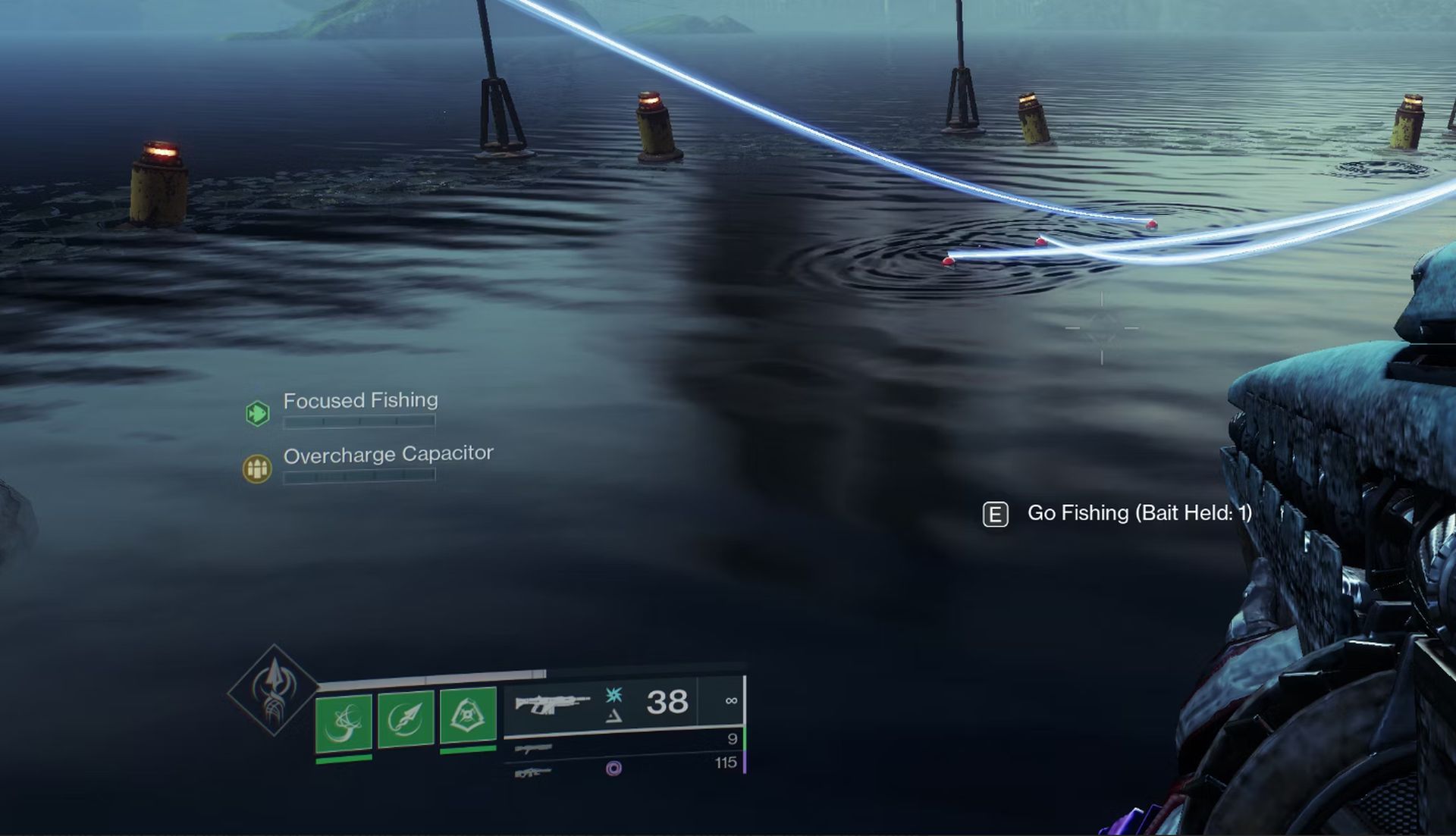 Destiny 2 focused fishing 