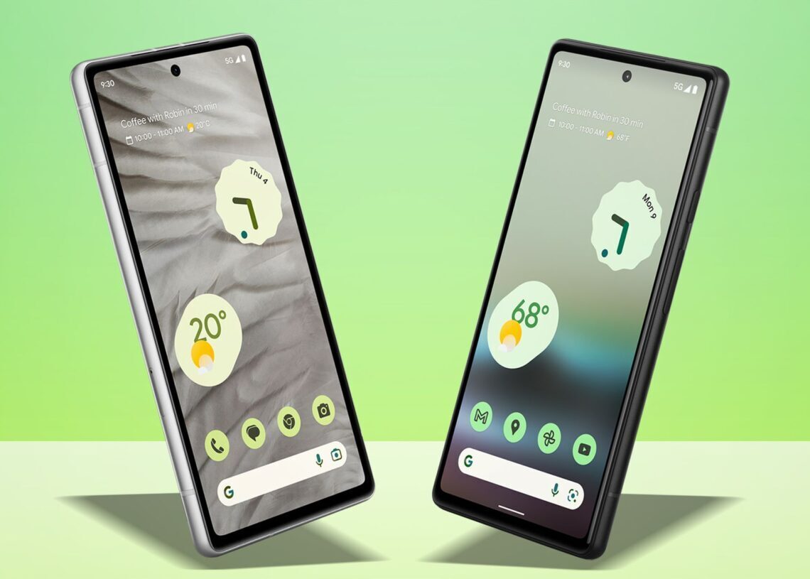 Google Pixel 7a vs 6a