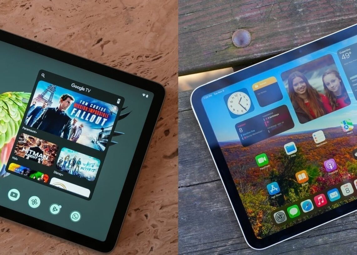 Google Pixel Tablet vs iPad