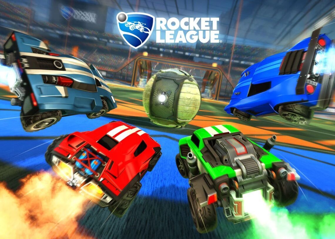 Hellcat, skyline, rocket league
