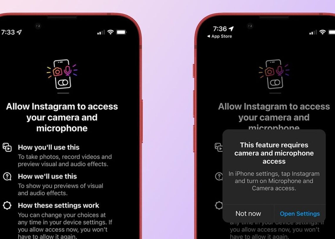 How to check microphone usage on iphone