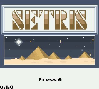 How to play Setris game: Tetris with sands