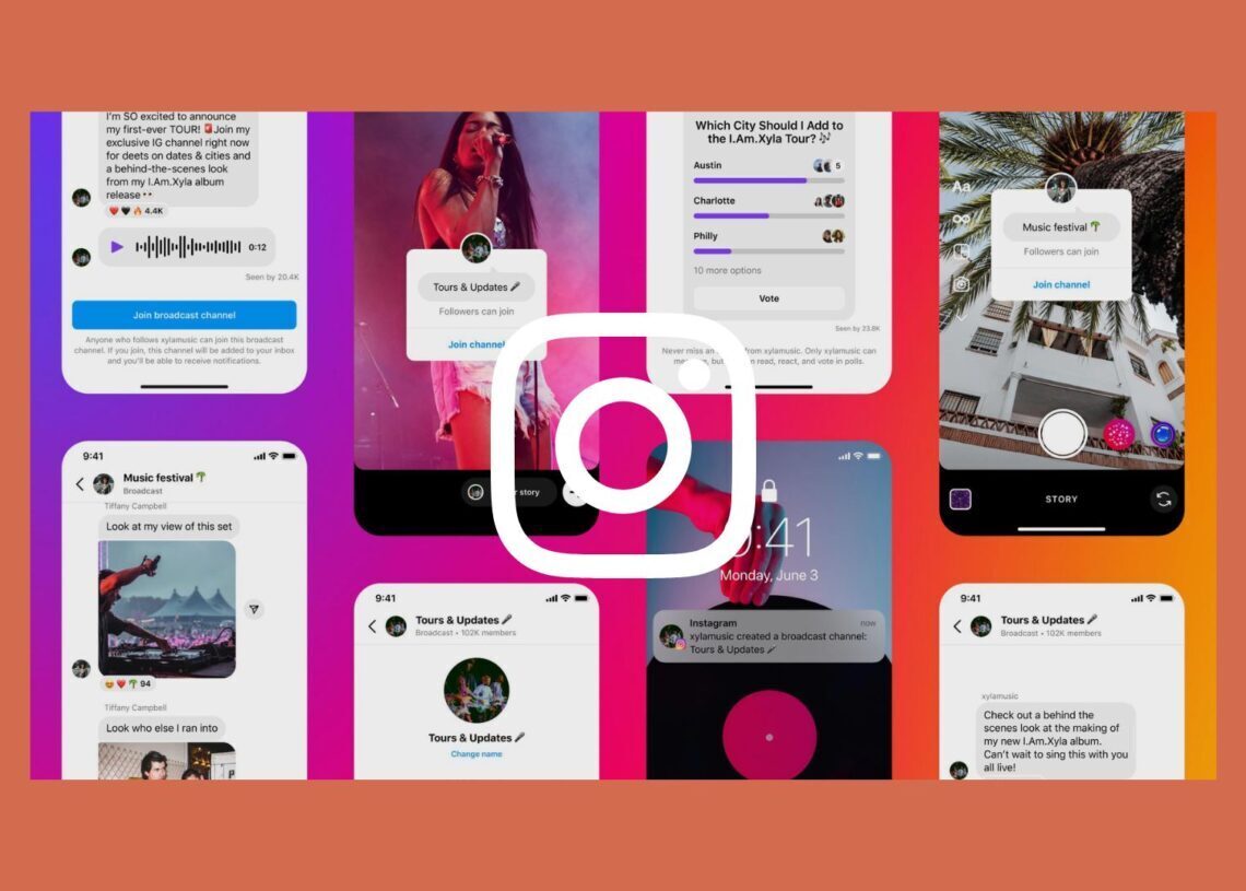 Instagram broadcast channel not available
