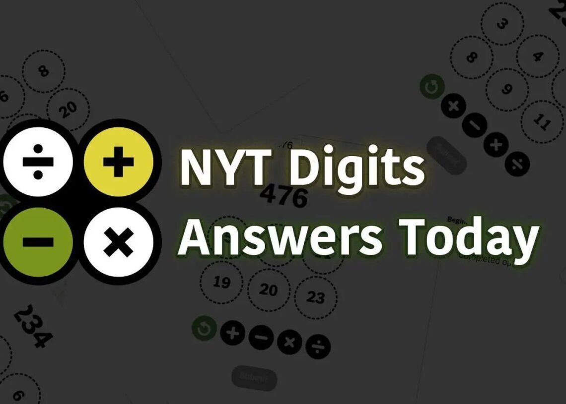 NYT Digits game answers