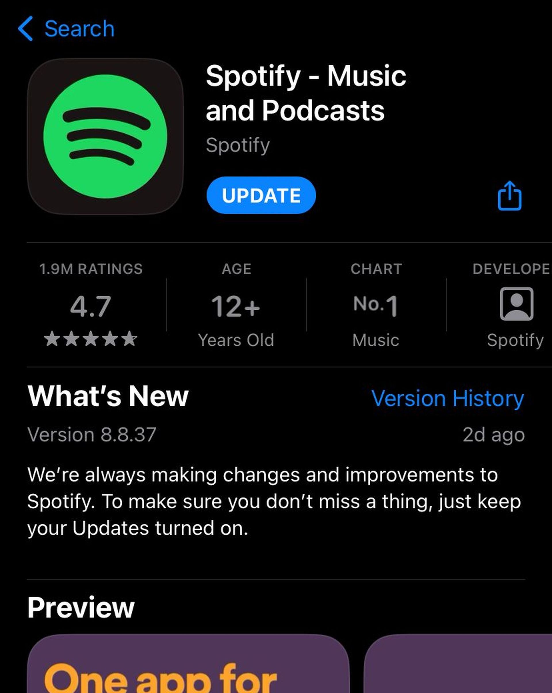 Problème de déconnexion de Spotify