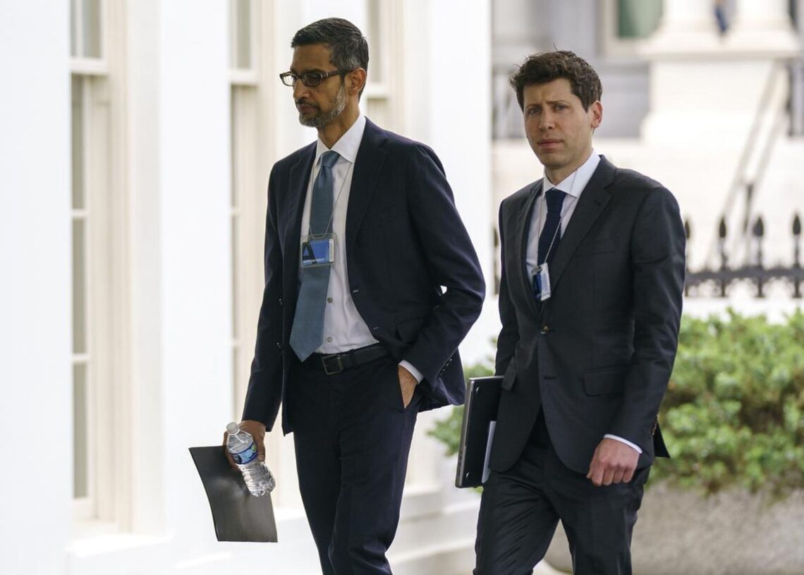 Tech CEOs meet with Kamala Harris to discuss AI risks