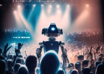 An AI singer image generated with gencraft