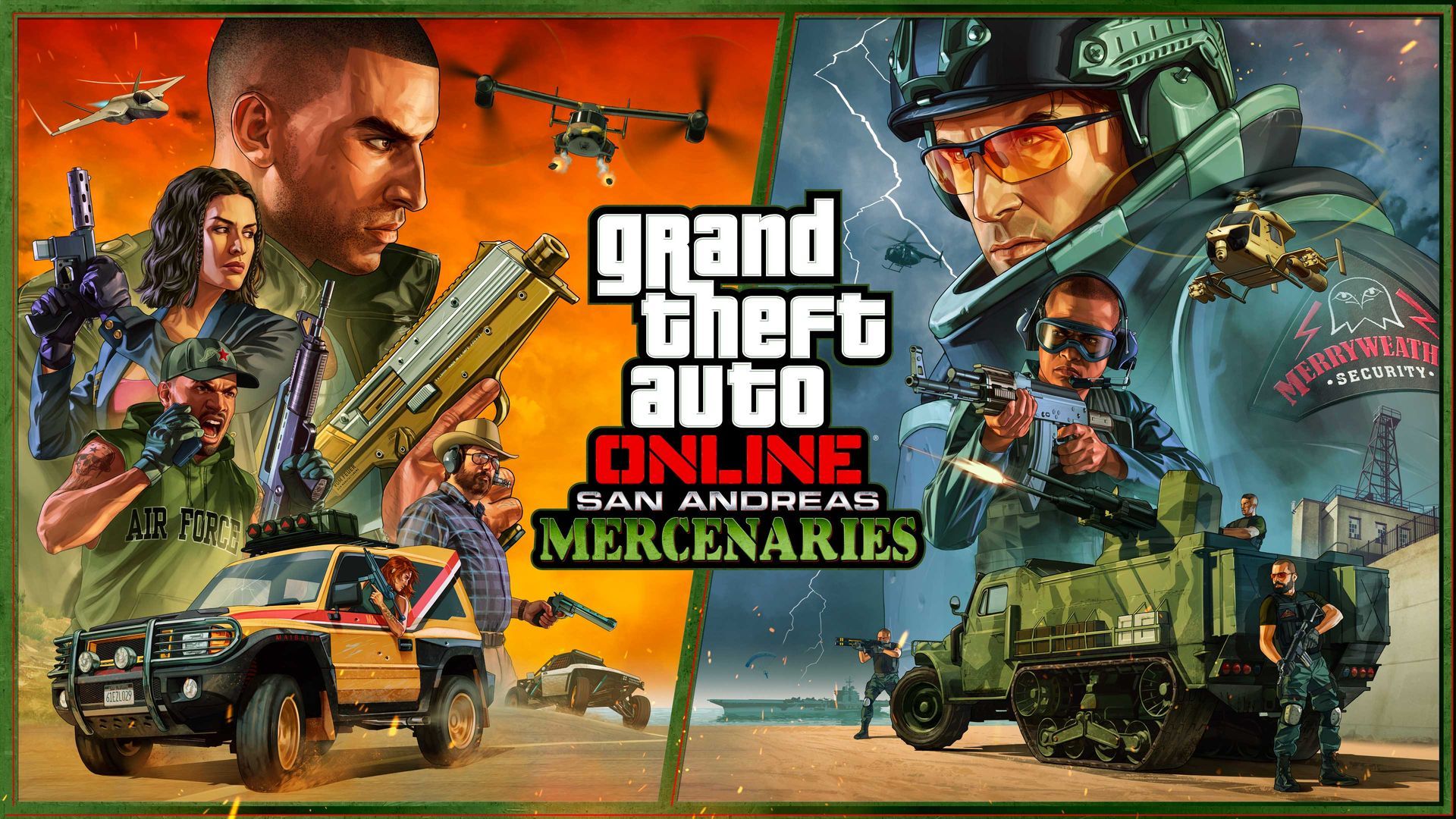 GTA San Andreas Mercenaries: Трейлер, оружие, события
