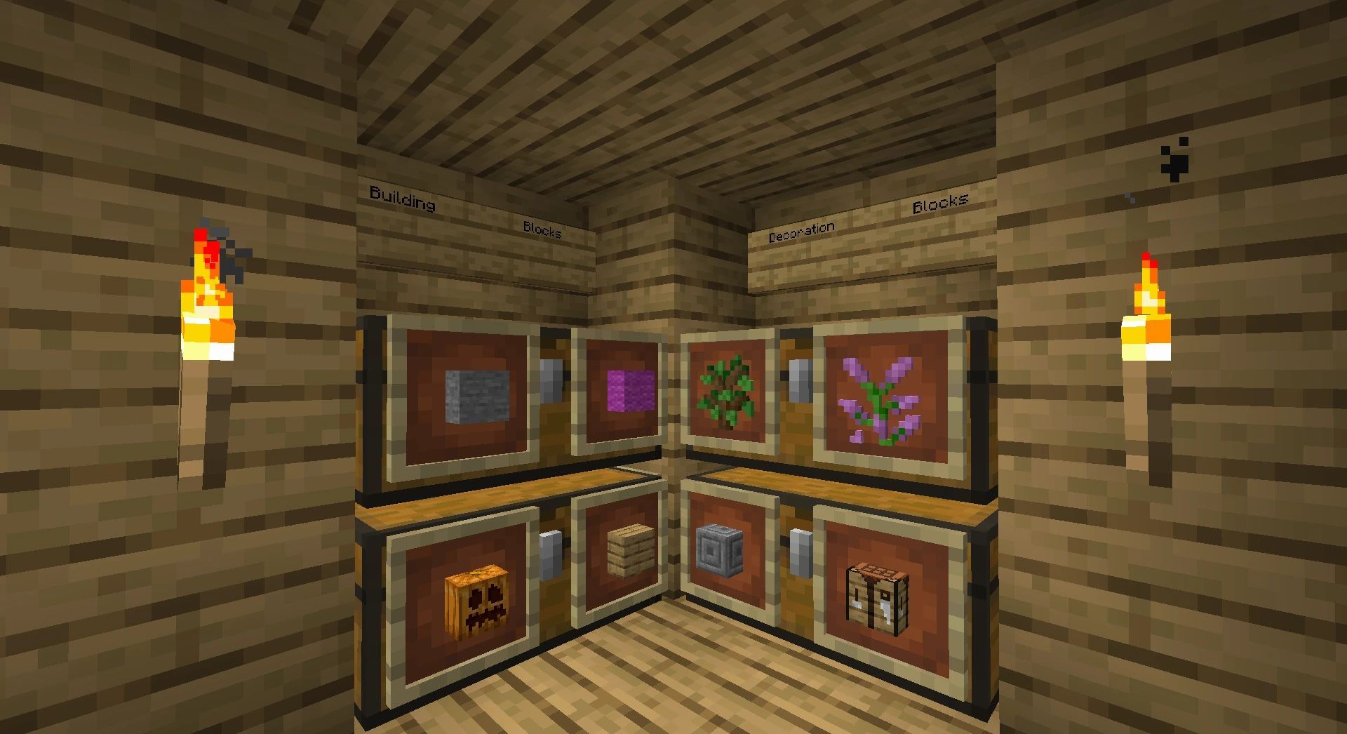 Minecraft Storage room ideas