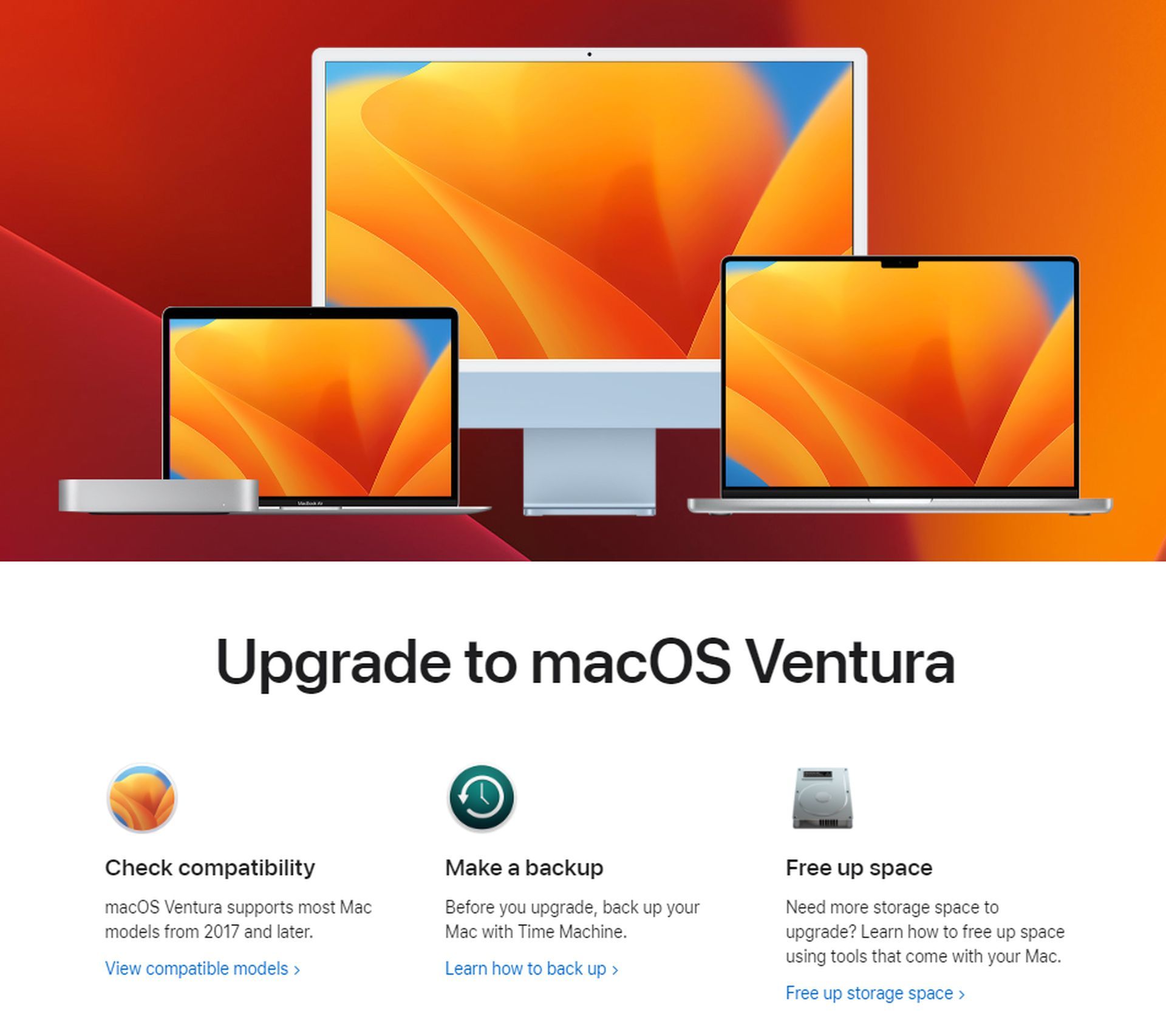 Aktualizacja systemu macOS Ventura 13.4.1