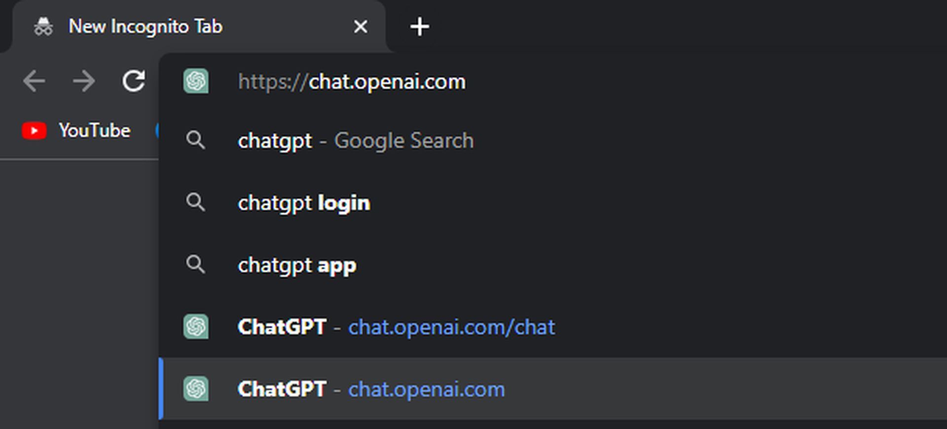 ChatGPT nie działa