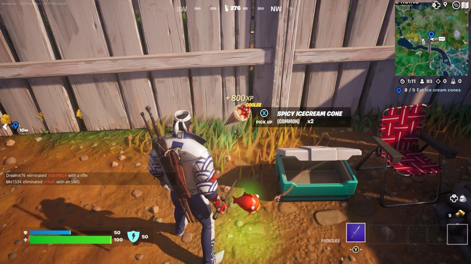 Fortnite ice cream cones Where to find and how to eat them? • TechBriefly